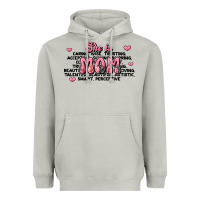 Moon Dust she is mom compliment words Heavyweight Hoodie - JahusDesignShop