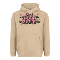Mushroom she is mom compliment words Heavyweight Hoodie - JahusDesignShop