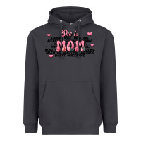 Smoke she is mom compliment words Heavyweight Hoodie - JahusDesignShop
