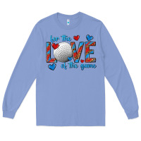 For The Love Of The Game Hockey Long Sleeve Tee | Teevron