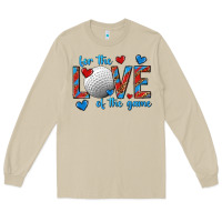 Mushroom for the love of the game hockey Long Sleeve Tee - texasbilliewilder