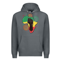 Rock africa map Premium Hoodie - MaliasSmallBusiness