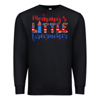 Black mommy’s little firecracker Premium Sweatshirt - JahusDesignShop