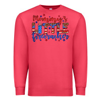 Cardinal mommy’s little firecracker Premium Sweatshirt - JahusDesignShop