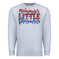 Heather Grey mommy’s little firecracker Premium Sweatshirt - JahusDesignShop