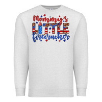 Oatmeal Heather mommy’s little firecracker Premium Sweatshirt - JahusDesignShop