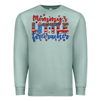Seafoam mommy’s little firecracker Premium Sweatshirt - JahusDesignShop