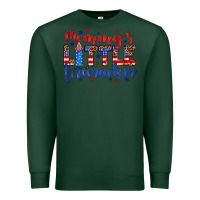 Sports Green mommy’s little firecracker Premium Sweatshirt - JahusDesignShop