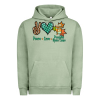 Peace Love Pumpkin Spice Latte Urban Hoodie | Teevron