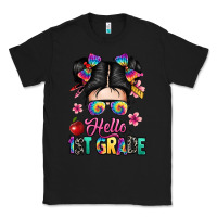 Black hello first grade Classic Tee - texasbilliewilder