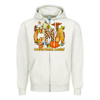 Oatmeal Heather fall cma certified medical assistant Zipper Hoodie - Zillion Design Studio