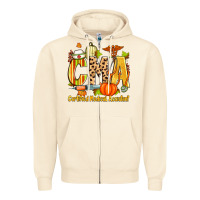 Sandshell fall cma certified medical assistant Zipper Hoodie - Zillion Design Studio