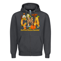 Smoke fall cma certified medical assistant Zipper Hoodie - Zillion Design Studio