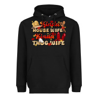 Black kinda house wife kinda thug wife Heavyweight Hoodie - JahusDesignShop