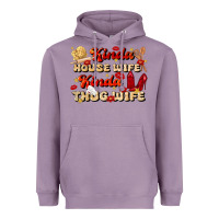Lavender kinda house wife kinda thug wife Heavyweight Hoodie - JahusDesignShop