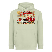 Matcha kinda house wife kinda thug wife Heavyweight Hoodie - JahusDesignShop
