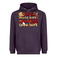 Plum kinda house wife kinda thug wife Heavyweight Hoodie - JahusDesignShop