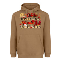 Toasted Coconut kinda house wife kinda thug wife Heavyweight Hoodie - JahusDesignShop