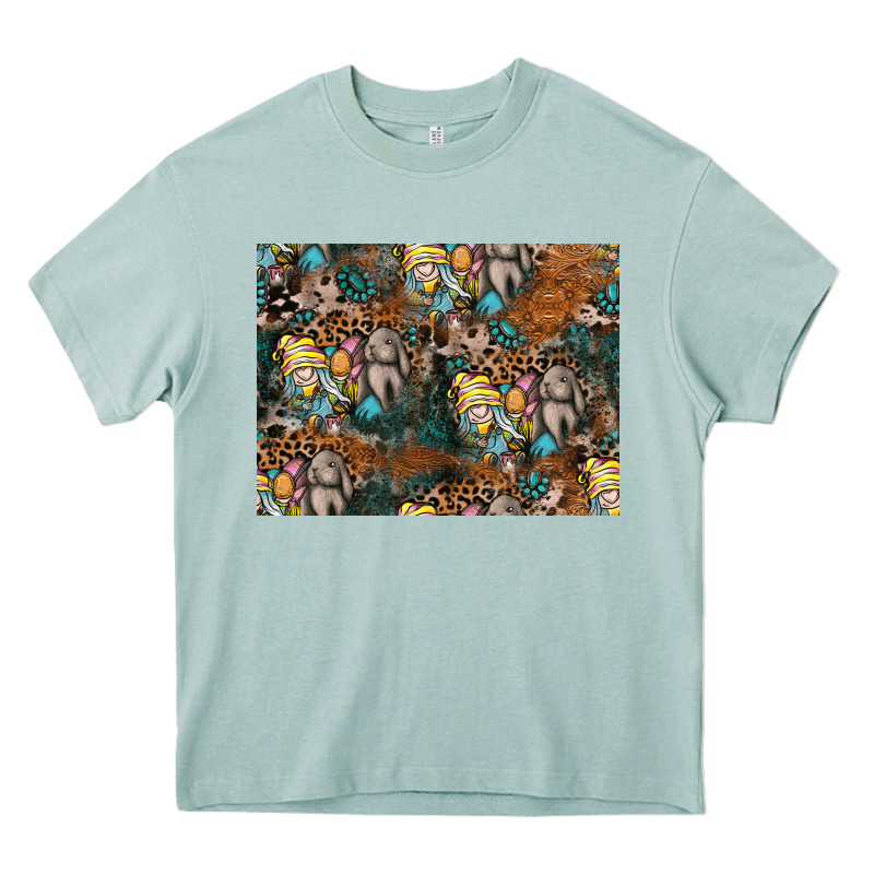 Easter Pattern Heavy Core Tee by CowhideDigitalArt | Teevron