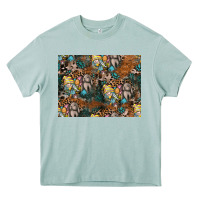Arona easter pattern Heavy Core Tee - CowhideDigitalArt