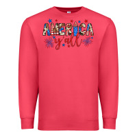 Cardinal american y'all Premium Sweatshirt - JahusDesignShop