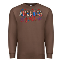 Chestnut american y'all Premium Sweatshirt - JahusDesignShop
