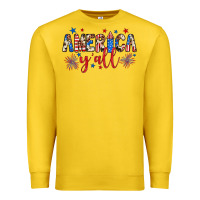 Lemon american y'all Premium Sweatshirt - JahusDesignShop