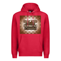Cardinal educated motivated elevated melanated Premium Hoodie - MaliasSmallBusiness