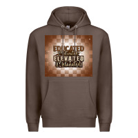 Coffee educated motivated elevated melanated Premium Hoodie - MaliasSmallBusiness
