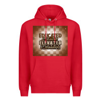 Red educated motivated elevated melanated Premium Hoodie - MaliasSmallBusiness