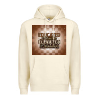 Sandshell educated motivated elevated melanated Premium Hoodie - MaliasSmallBusiness