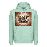 Seafoam educated motivated elevated melanated Premium Hoodie - MaliasSmallBusiness