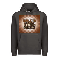 Smoke educated motivated elevated melanated Premium Hoodie - MaliasSmallBusiness