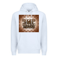 White educated motivated elevated melanated Premium Hoodie - MaliasSmallBusiness