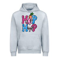 Heather Grey Easter hip hop gnome Urban Hoodie - NancyCooperArtShop