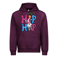 Mauve Wine Easter hip hop gnome Urban Hoodie - NancyCooperArtShop