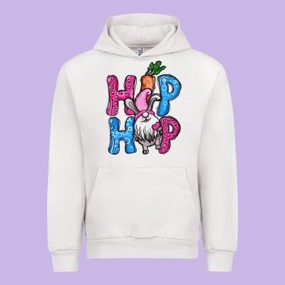 Easter Hip Hop Gnome Urban Hoodie Designed By Nancycooperartshop