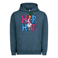 Pigment Midnight Navy Easter hip hop gnome Urban Hoodie - NancyCooperArtShop