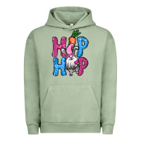 Pigment Oil Green Easter hip hop gnome Urban Hoodie - NancyCooperArtShop