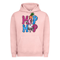 Pigment Salmon Easter hip hop gnome Urban Hoodie - NancyCooperArtShop