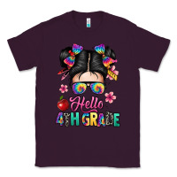Plum hello fourth grade Classic Tee - texasbilliewilder
