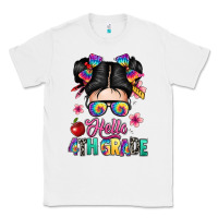 White hello fourth grade Classic Tee - texasbilliewilder