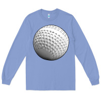 Colony Blue hockey ball Long Sleeve Tee - texasbilliewilder