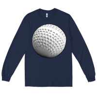 Navy hockey ball Long Sleeve Tee - texasbilliewilder