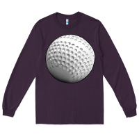 Plum hockey ball Long Sleeve Tee - texasbilliewilder