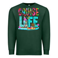 Sports Green cruise  life Premium Sweatshirt - AdoDesignShop