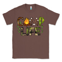 Chestnut camp life Classic Tee - BarkalooDesign