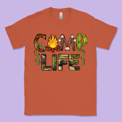 Camp Life Classic Tee Designed By Barkaloodesign