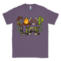 Lavender camp life Classic Tee - BarkalooDesign