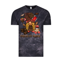 Cloud Black chocolate gnome Vintage Tee - BarkalooDesign